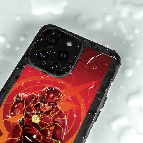 DC Comics The Flash Movie: Flash in Motion iPhone 15 Pro Waterproof Case